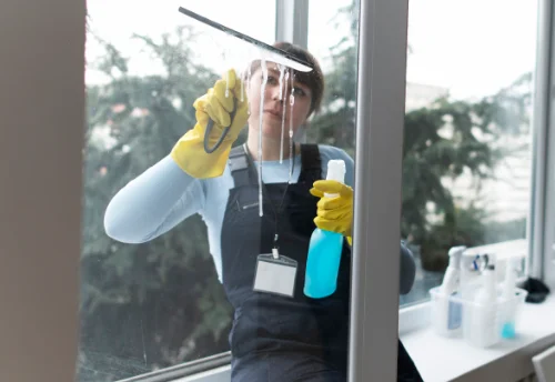 Nettoyage de vitres intérieures et extérieures à Beure